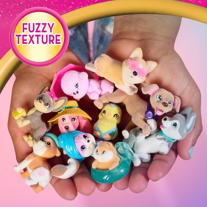 Barbie Pet Mini Collectible Figures, 1.5-inch Animal Figurines, Kids Toys for Ages 3 Up by Just Play - Image 3